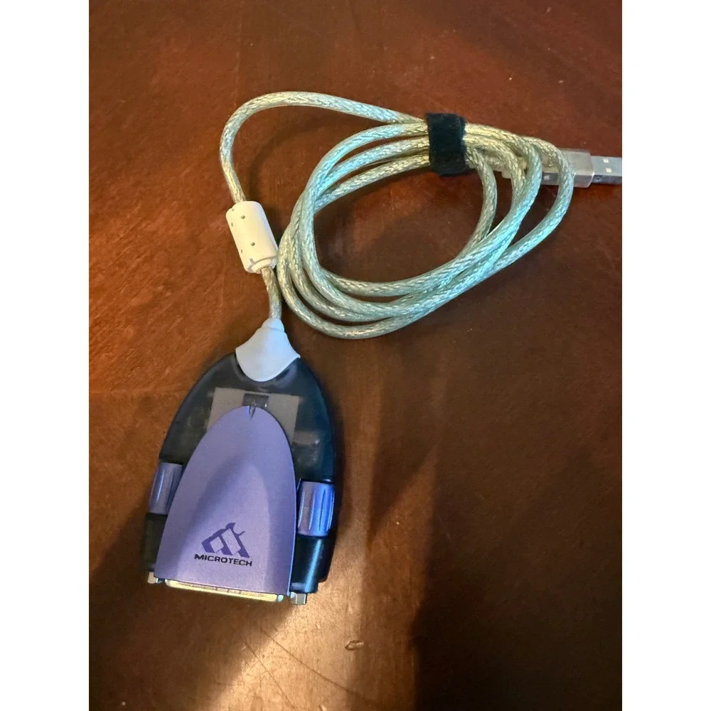 Microtech USB-SCSI-DB25 Adapter USB to SCSI Converter Vintage Mac PC